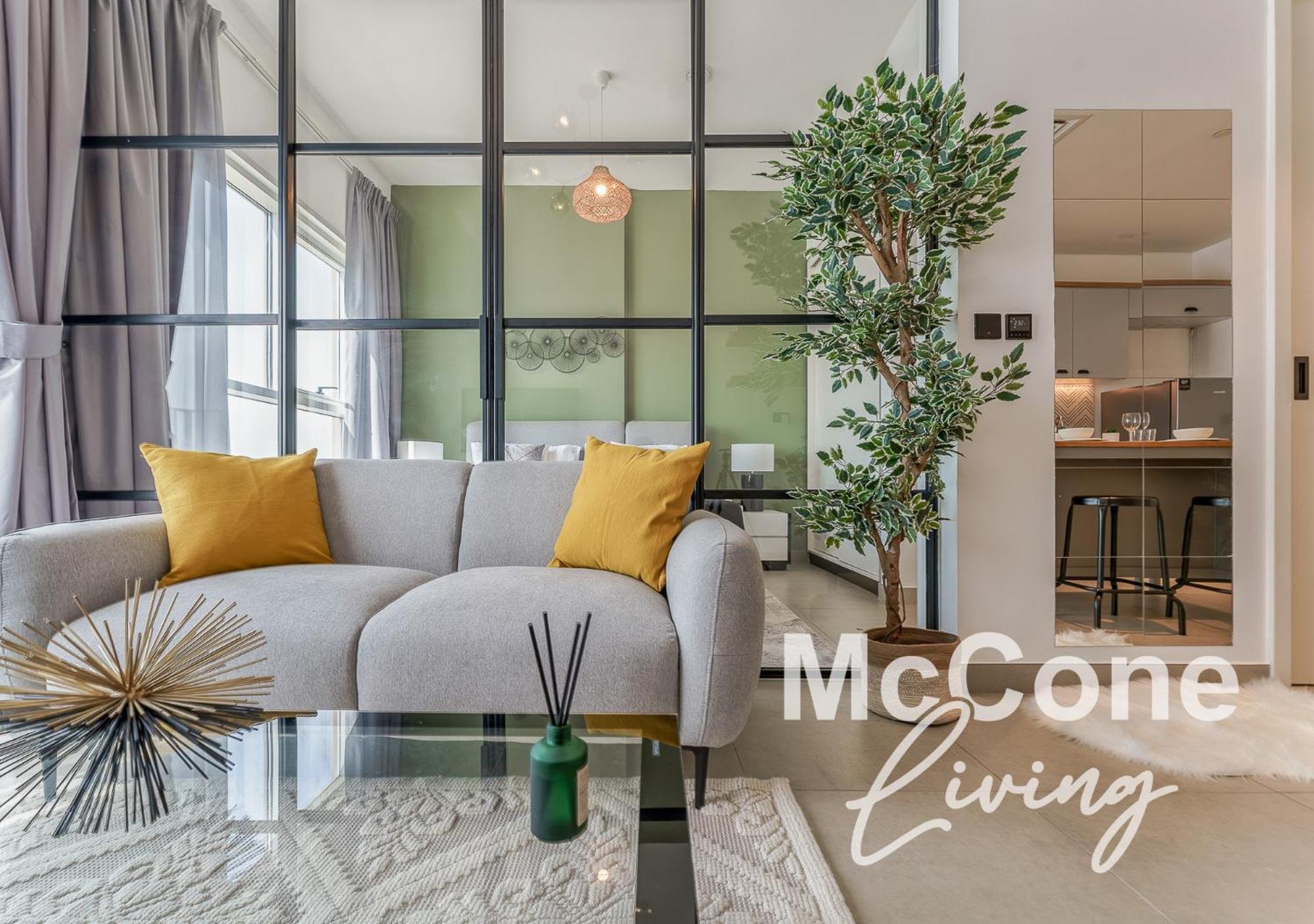Apartment Cozy One Bedroom Near Hills Mall Dubai